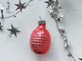 Vintage julekugle, koral lanterne - 2
