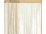Trådgardiner 2 stk. 140 x 250 cm beige
