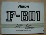 Nikon F 601 Quarz Date