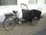 el-ladcykel med batteri og lader