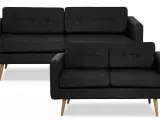 Novelty 3+2 pers. sofasæt - Koksgrå Inari 95