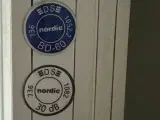 Nordicdoor massiv indvendig dobbelt dør bd60 db30, melamin, 2520x2652mm, hvid - 4