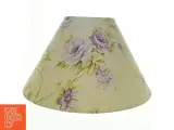 Lampeskærm med blomstermønster (str. Diameter 43,5 cm h 24 cm) - 2