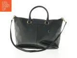 Sort skindtaske fra Ralph Lauren (str. 40x27x18 cm) - 4