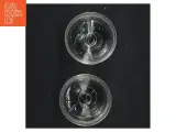 Champagneskåle med slibninger (str. 19 cm. 7 cm i diameter) - 3