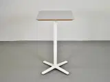Højt cafébord i hvid med knage - 4