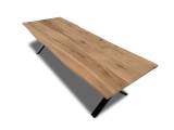 Udendørs plankebord eg 3 planker 270 x 100 cm - 2