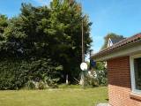 Gittermast 7 mt, + 6 mt, rør og sokkel