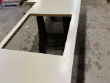 Bordplade med underlimet stålvask - 3
