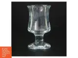 Glas vase på fod (str. 14 cm) - 3