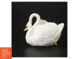 Porcelæn svane figurine (str. H 12 cm, b 16 cm) - 4