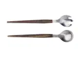 ⭐️- Retro Salatbestik - Skaft i Teak - 3
