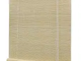 Rullegardin i bambus 100 x 160 cm naturfarvet