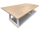Plankebord eg Hvidolieret 210 x 95-100 cm