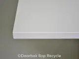 Bordplade i lysgrå laminat med lysegrå abs kant 120x80 cm