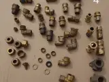 Diverse messing fittings