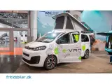 2023 - Pössel vanline E-Vanster 75 Kwh   DK´s første elektriske campervan 380 km på en opladning og kun 345 kr. halvårligt i vægtafgift