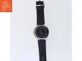 Sort læderarmbåndsur - 3