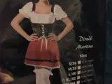 Dirndl kjole / oktoberfest kostume str. L