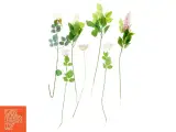 Kunstige blomster (buket med roser, hyacinter, liljer mv.) Længde 57 cm. - 3