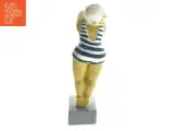 Figur af kvinde i badedragt (str. 14 cm) - 2