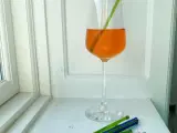 Drinkspinde af farvet glas, 10 stk samlet - 2
