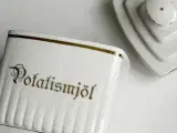 Svensk fajance, køkkenkrukke: potatismjöl - 3