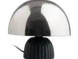 Bordlampe 24 x 24 x 22 cm Sort Metal Sølv