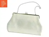 Hvid clutch med kæde (str. 23 x 14 cm) - 3