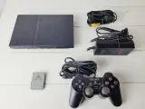 ⭐️- PlayStation 2 Super Slim Konsol - Med kabler  - 4