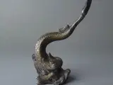 ⭐️· Unik Antik Bronzefigur af Fisk/Søvæsen - 3