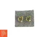 Gyldne Clips øreringe (str. Ø: 2 cm) - 3