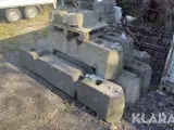 Betonklods 6 styk - 2