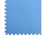 Gulvmåtter 24 stk. 8,64 ㎡ EVA-skum blå