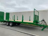 Tinaz 12 tons - Multitrailer - 3 i en MASKINTRAILER - HALMVOGN - TRANSPORTVOGN - 5