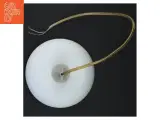 Hvid opalglas pendel (str. 13,5 x 11,5 cm) - 2