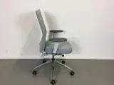 Vitra id trim kontorstol i lyseblå med armlæn - 2