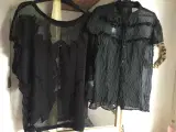 4 smukke sorte tynde bluser