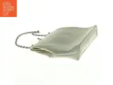 Hvid clutch med kæde (str. 23 x 14 cm) - 4