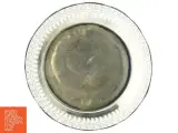 Sølvfarvet udskåret skål (str. 27 x 11 cm) - 2