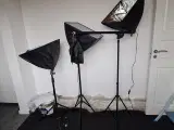 Foto/video lys stativer