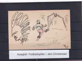 Autograf - Fodboldspiller - Jørn Christistensen