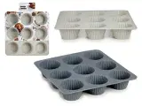 Muffinform Silikone (2 stk)