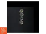 4 glas lysestager, (str. 7 cm.) - 3