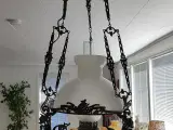 Petroleumslampe til el