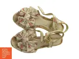 Plisserede espadrille wedges fra Bluezoo (str. 32) - 3