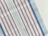 Bordløber, hvid m pastelstriber, 90 x 29,5 cm - 4