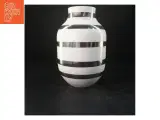 Keramisk vase med sorte striber fra K&#228;hler (str. 32x18 cm) - 2
