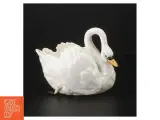 Porcelæn svane figurine (str. H 12 cm, b 16 cm) - 2