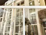Trukket glas monteret i forsatsramme - 3